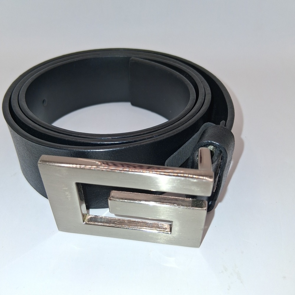 Guess Men's Genuine Leather Belt Black (L 38-40)